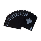 Waterproof Black Card Deck