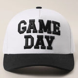 Black/White Game Day Trucker Hat