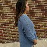 Chic Crew Neck Knit Sweater
