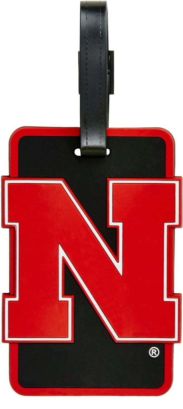 Nebraska Husker Soft Luggage Tag