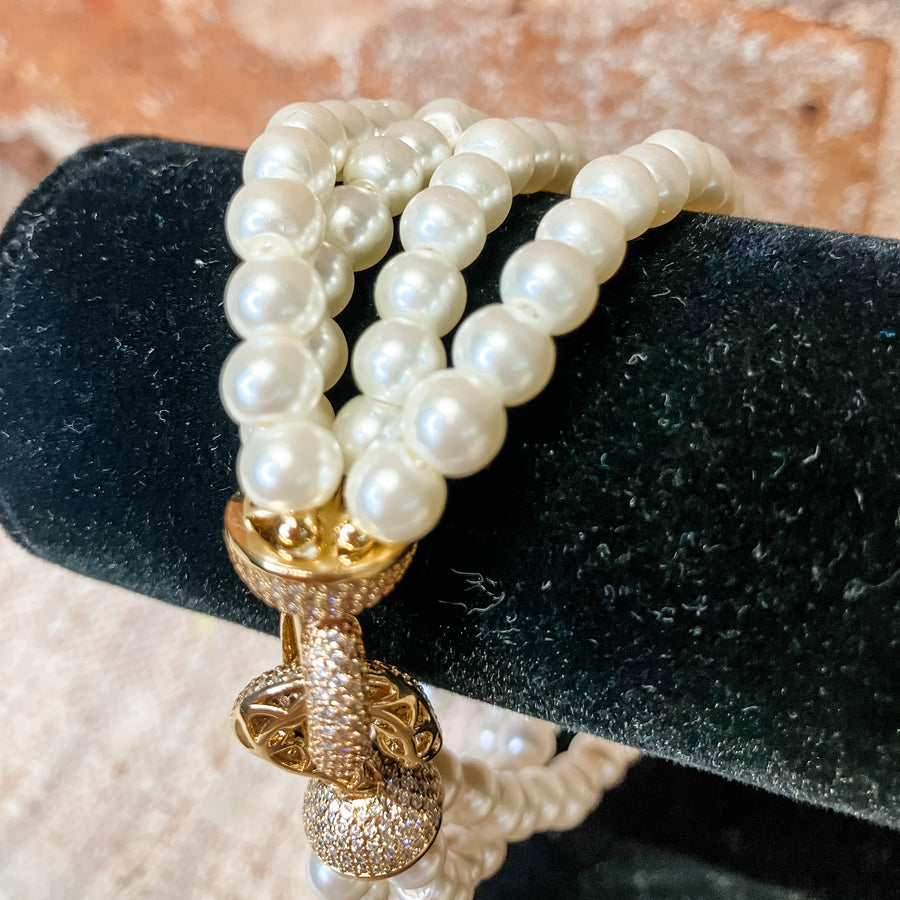 Chunky Pearl Bracelet