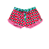 Multi Color Checkerd Boxer Shorts