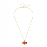Iowa State Cyclone Enamel Necklace