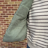 Corduroy Reversible Puffer Vest