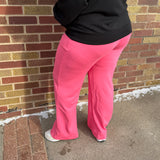 Plus Modal Scuba Straight Pants