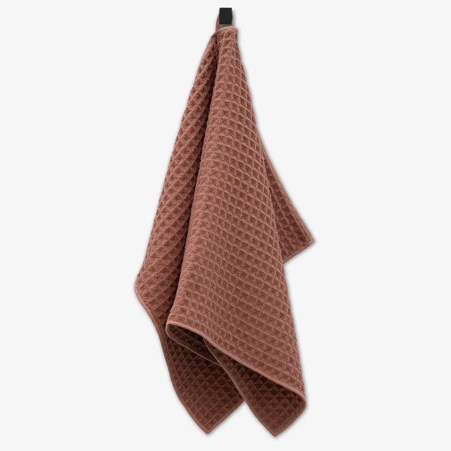 Geometry Waffle Hand Towel