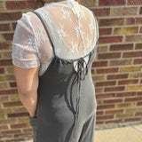 Washed Knit Lounge Jumpsuit