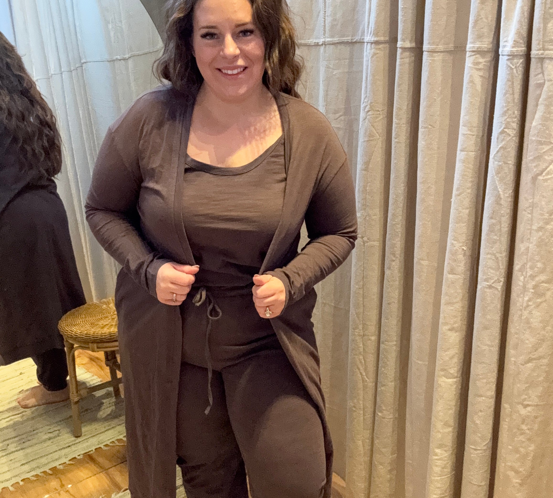Long Knit Cardigan