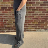 Washed Knit Lounge Jumpsuit