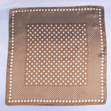 Ombre Polka Dot Satin Scarf