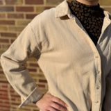 Leopard & Stone Fitted Top