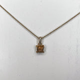 16" Picture Jasper Square Necklace
