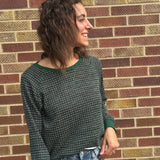 Raglan Sleeve Crewneck Sweatshirt