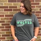 Retro Rainbow Wolves Tee