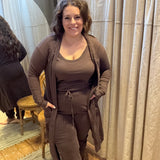 Long Knit Cardigan