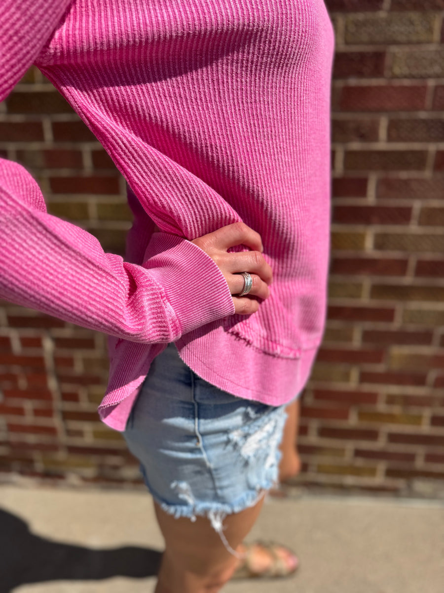 Luxe Corded Crew w/Rounded Bottom