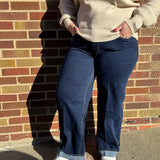 Reward Cuffed Ankle Vervet Jeans