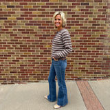 Raglan Sleeve Half Button Up Pullover