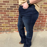 Plus Mid Rise Bootcut Vervet Jeans