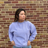 Pastel Luxe Corded Crew