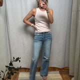 Reggie Wide Leg Vervet Jeans