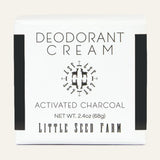 Activated Charcoal Deodorant Cream
