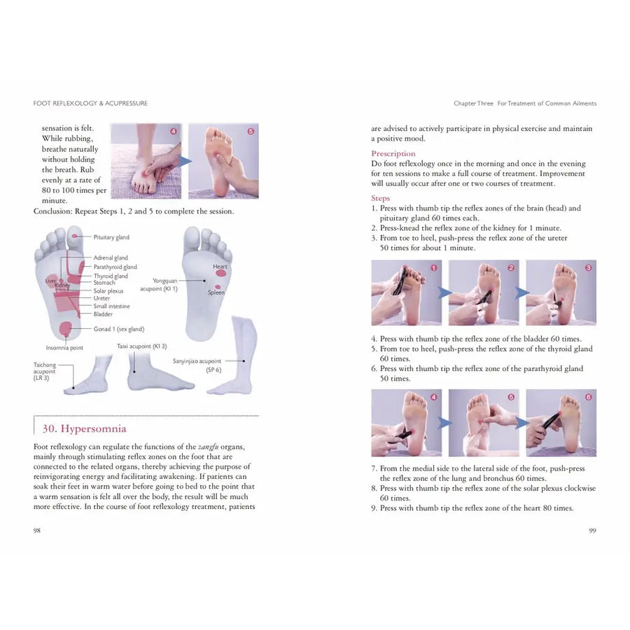 Foot Reflexology & Acupressure Book