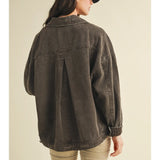Espresso Denim Jacket