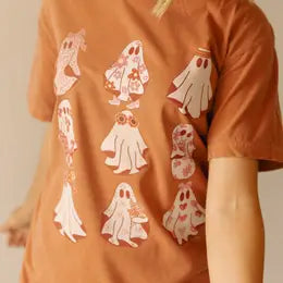 Groovy Ghost Girls Graphic Tee
