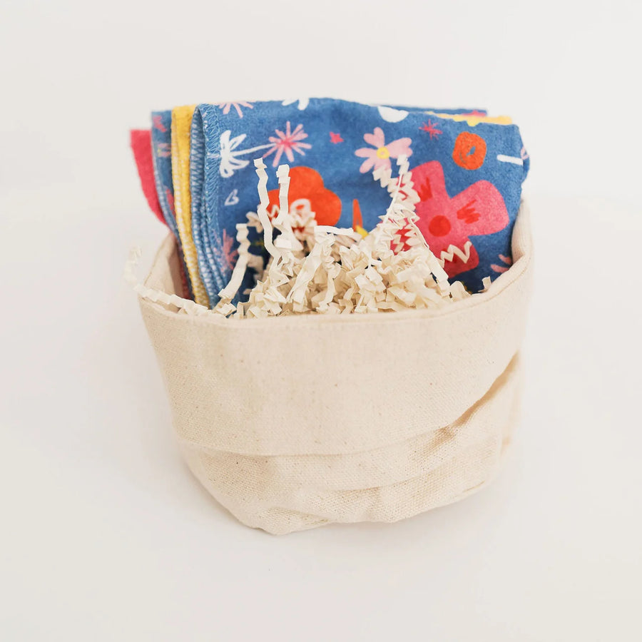 Doe a Deer Waffle Cloths Set of 4