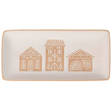 Rectangle Gingerbread House Platter