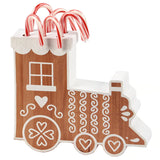 Gingerbread Train Sitter