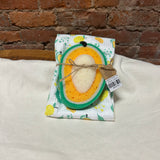 Fruit Sponge & Kitchen Towel Set