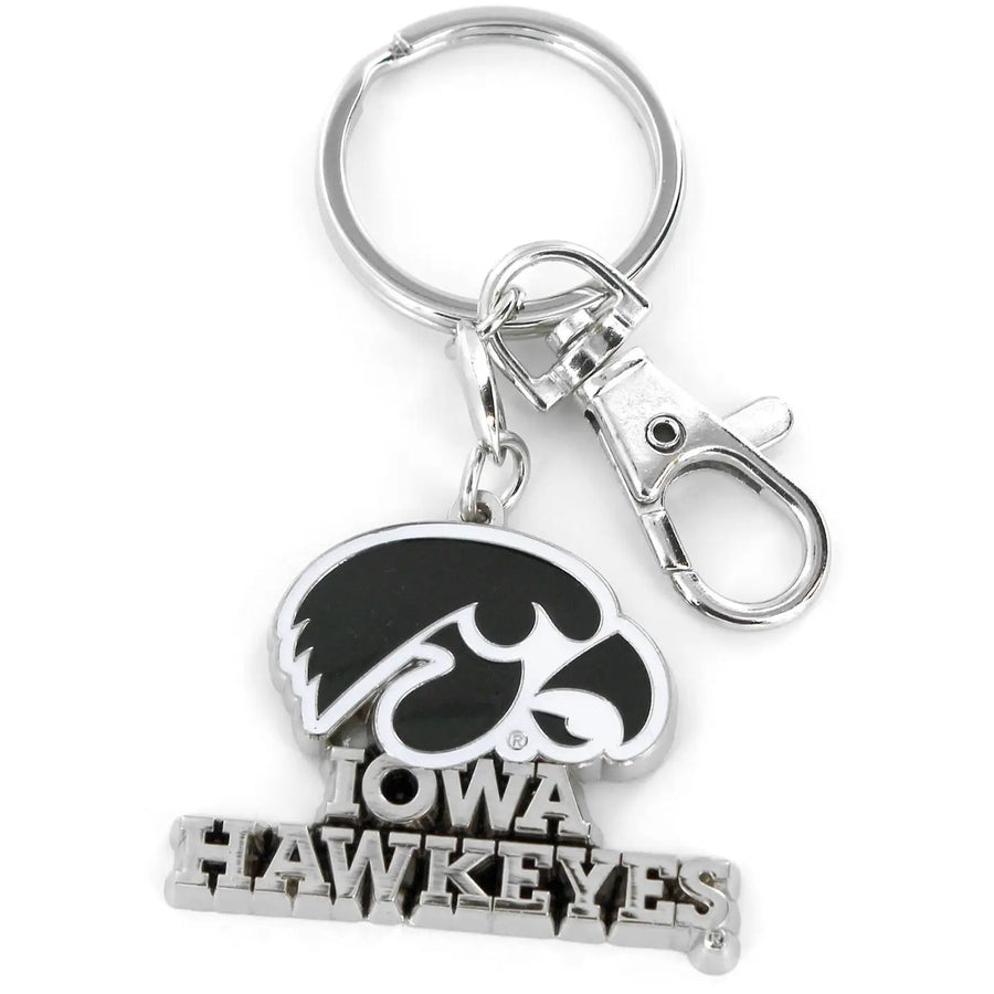 Iowa Hawkeye Heavyweight Keychain