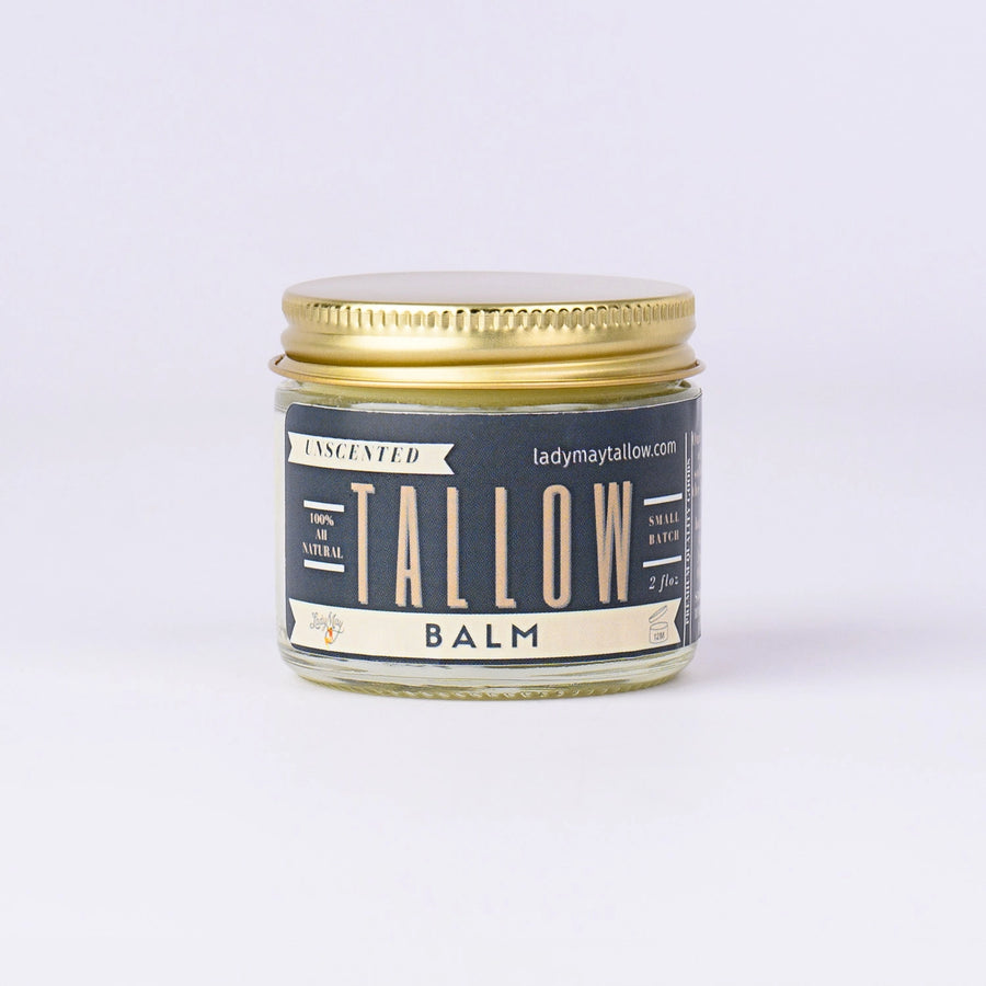 Unscented Tallow Balm 2oz