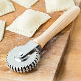 Wooden Handle Pastry Crimper