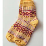 Colorful Isle Knit Socks