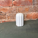 Bone White Round Candle Holder