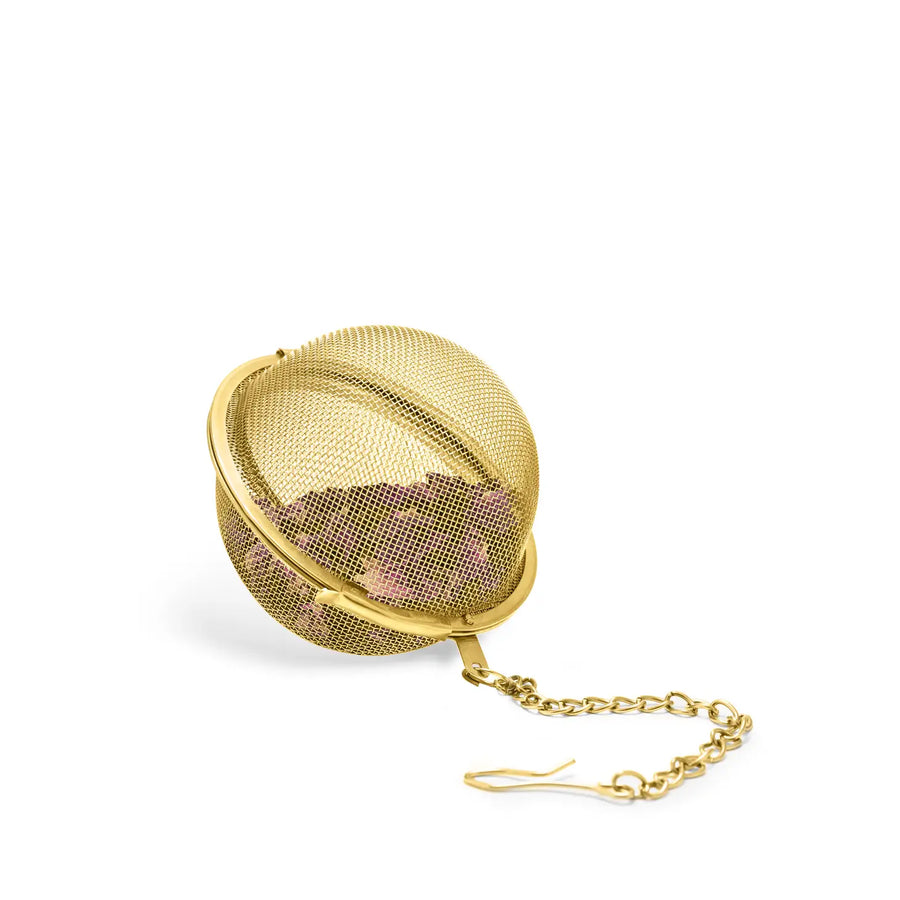 Small Gold Tea Infuser Ball