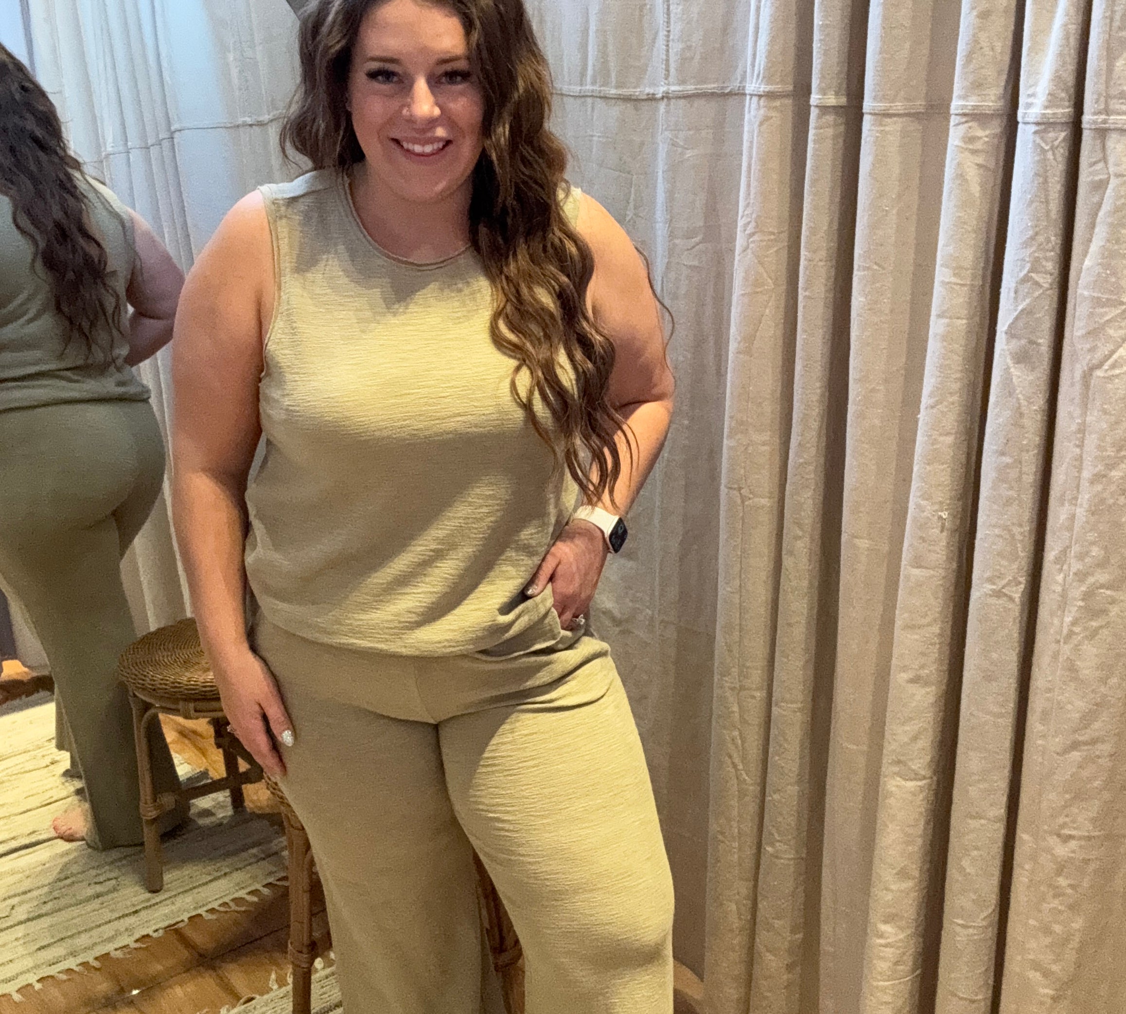 Round Neck Soft Knit Tank