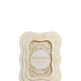 Ivory Triple Wavy Picture Frame 4x6"