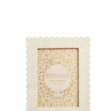 Ivory Scalloped Picture Frame 5x7"
