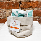 Doe A Deer Set of 3 Flour Sack Burp Cloths