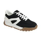 Black Round Toe Sneaker