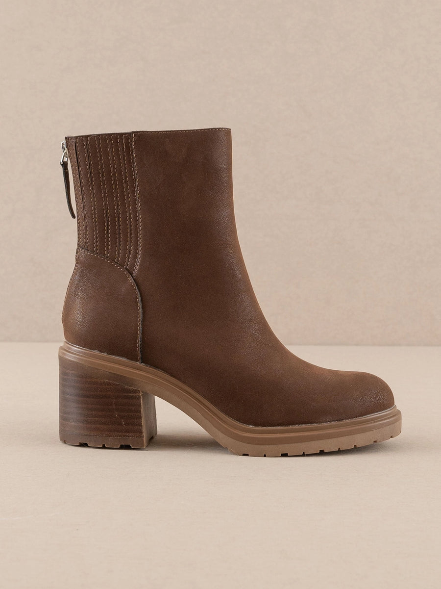 The Megan Coffee Bootie