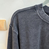 Neutral Luxe Corded Crew