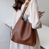 Leisure Bucket Messenger Handbag