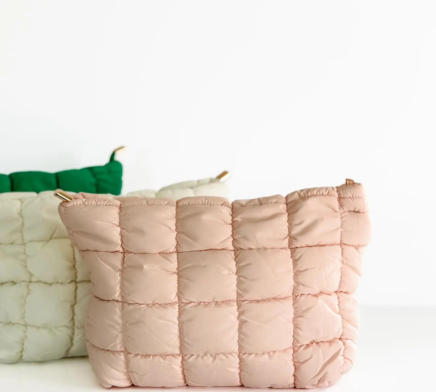 Quilted Puffer Travel Case