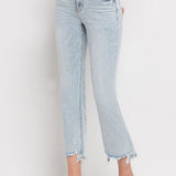 Vervet Amity Plus High Rise Kick Flare Jeans
