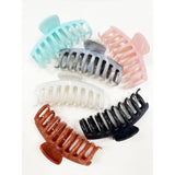 Shimmering Marble Round  Hair Claw